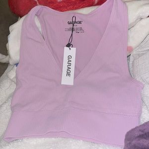 new w tags !! garage tank top